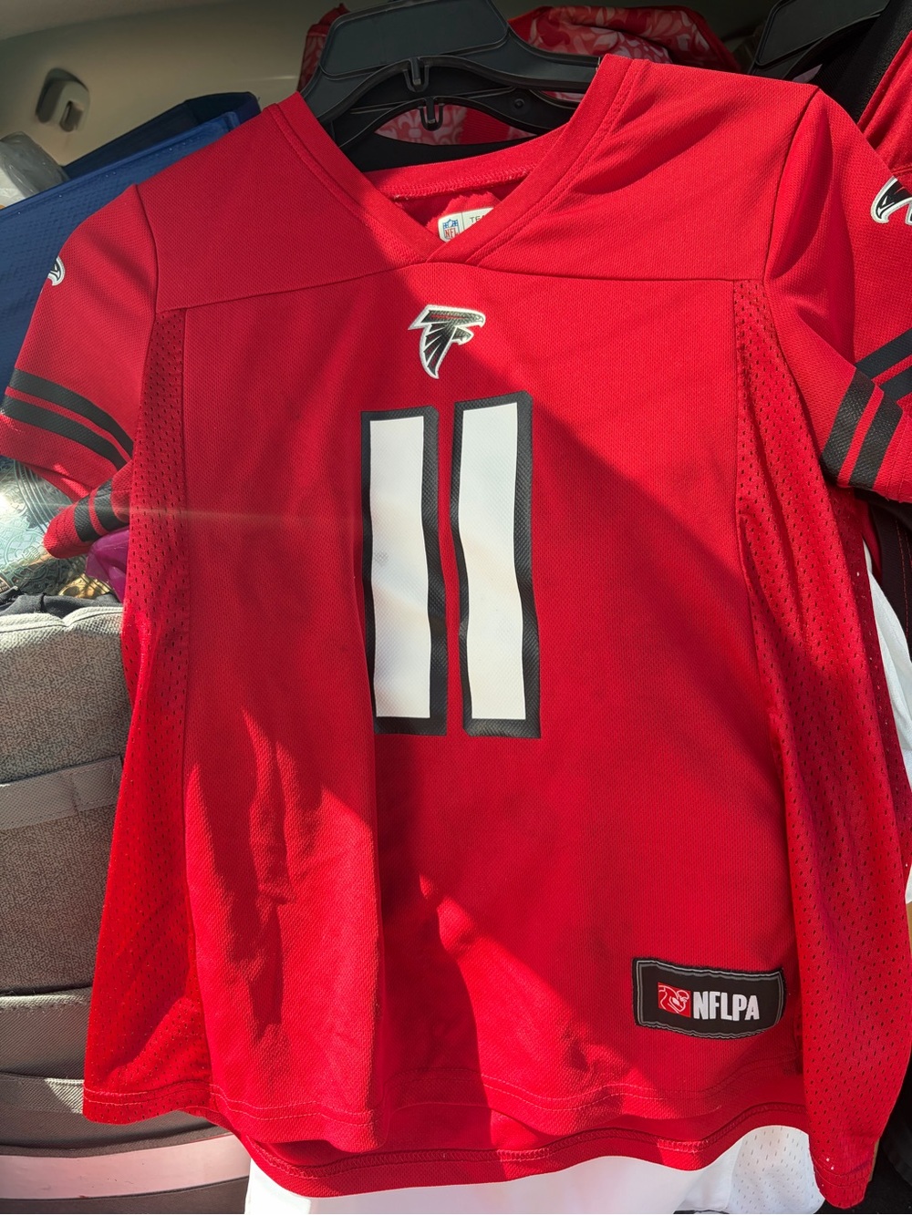 Atlanta Falcons #11 Red NFL Jersey